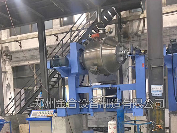 深圳鉑科雙運(yùn)動三維混合機(jī)自動化投入生產(chǎn)